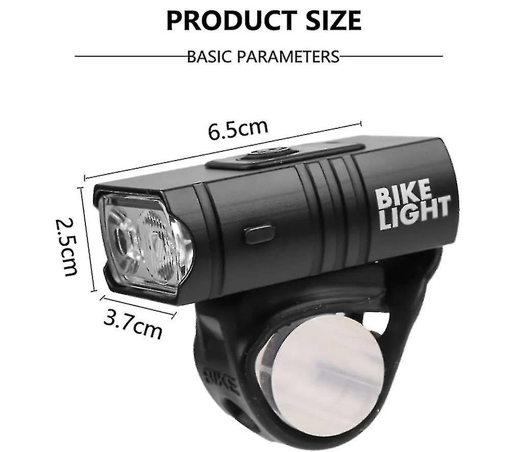 Nw 1776 Lumière De Vélo, Usb Rechargeable Vélo Phare 2000 Lumen Super Bright Bike Lumière Avant Ipx - Image 4