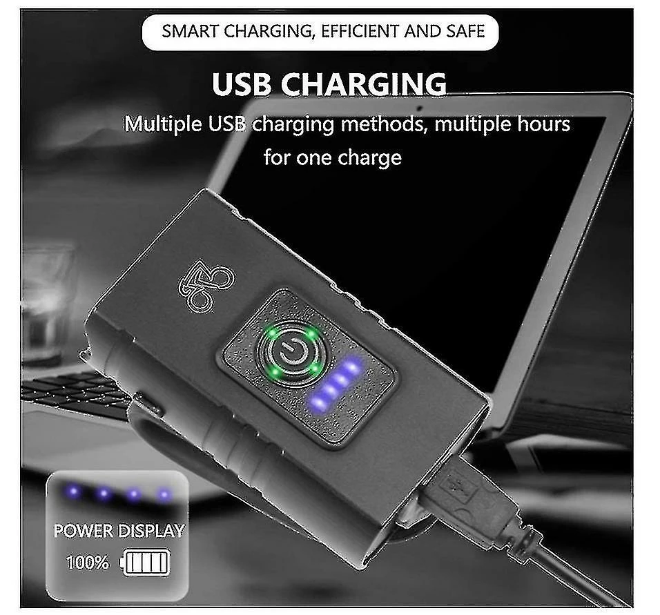 Unbranded Lumière De Vélo, Usb Rechargeable Vélo Phare 2000 Lumen Super Bright Bike - Image 2
