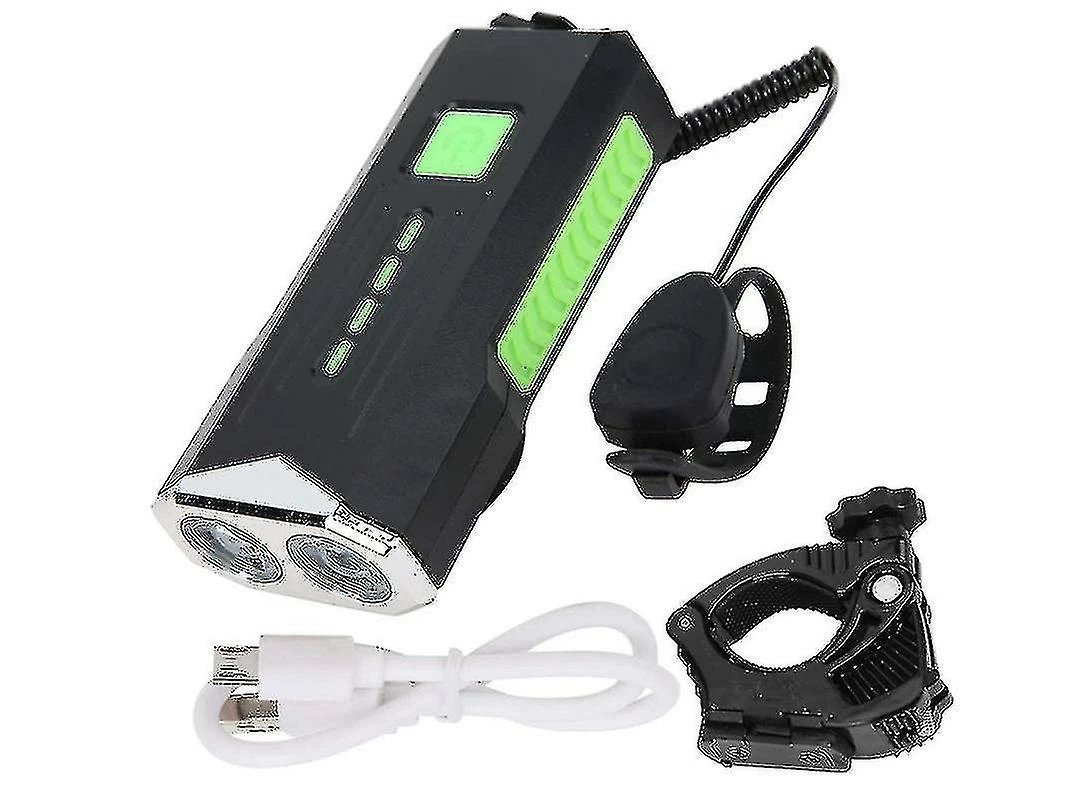 Unbranded Bike Horn, Bike Ycle Flash Horn Warning Usb Recharable For Cycling ()