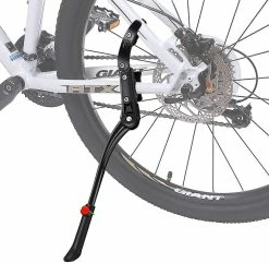 LetsGO Support De Vélo Mountain Bike Bicycle Stand VTT 24-29 Pouces Hauteur Réglable Support Latéral Universel