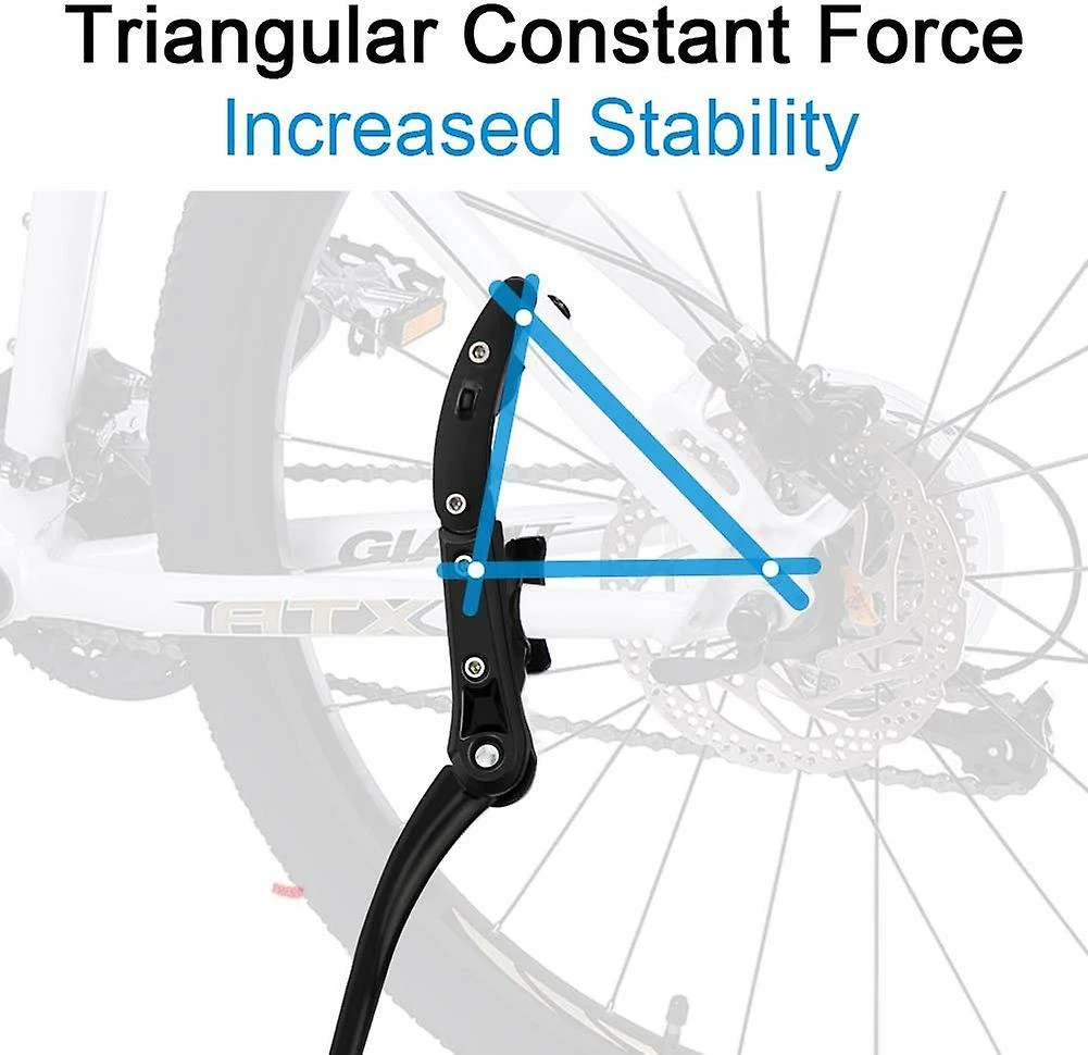 LetsGO Support De Vélo Mountain Bike Bicycle Stand VTT 24-29 Pouces Hauteur Réglable Support Latéral Universel - Image 4