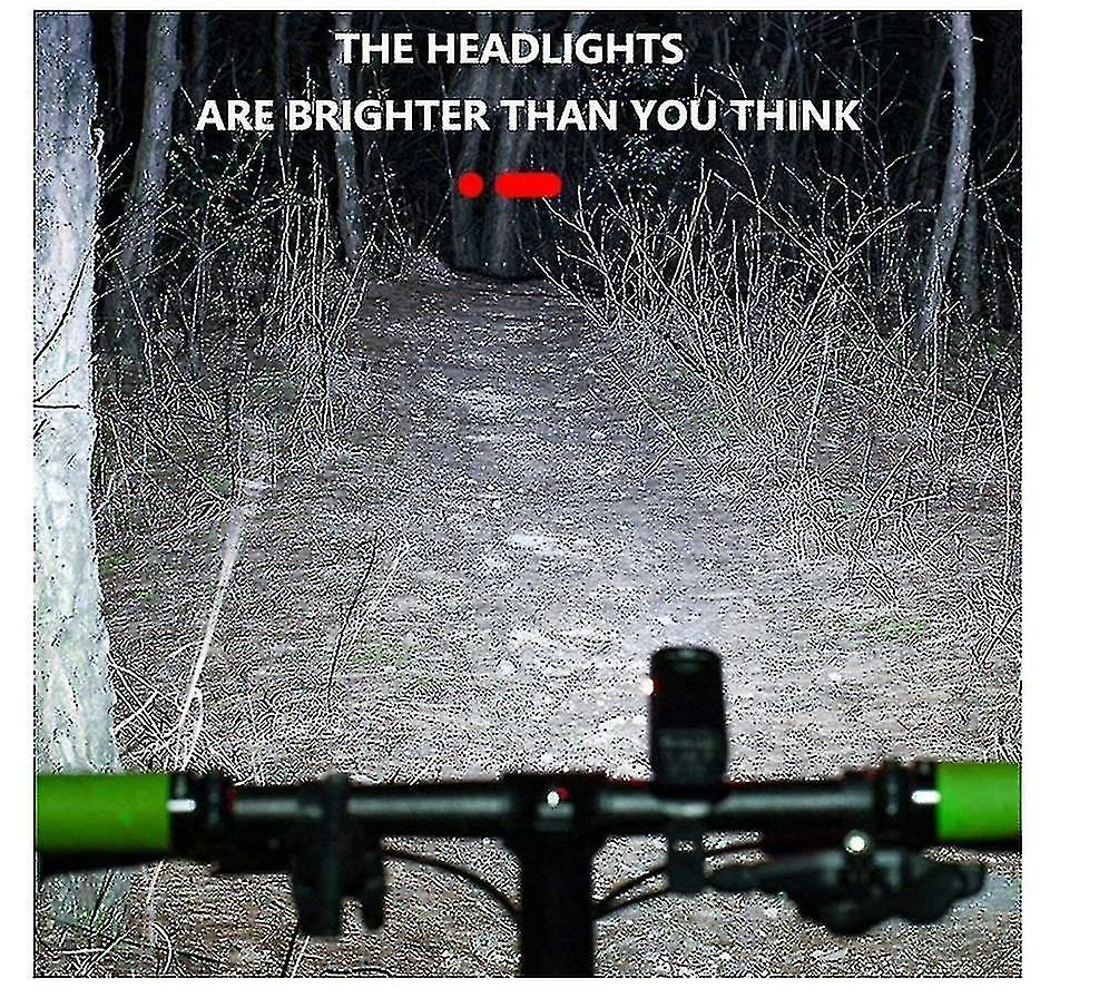 Unbranded Lumière De Vélo, Usb Rechargeable Vélo Phare 2000 Lumen Super Bright Bike - Image 5