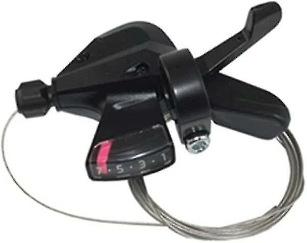 Unbranded Bike Shifter Bike Shifter Set Thumb Quick Shifter 8/24 Speed Lever Set Avec Câble De Changement De Vitesse Interne, Bike Shifter (noir) (2pcs) – Image 3