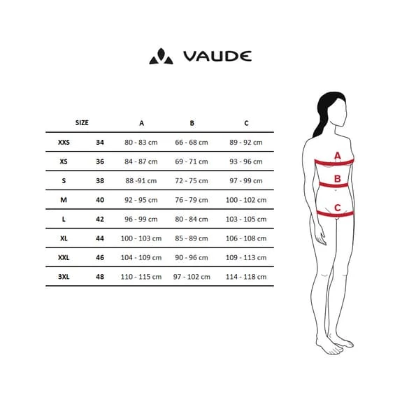 Cuissard Intérieur Vaude Bike Innerpants III Noir Femme - Image 6