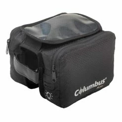 Sacoche De Châssis Columbus Outdoor Bike Frame Bag+ Mobile Noir