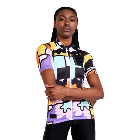 Maillot Craft ADV Bike Offroad Manche Courte Multicolore Femme – Image 2