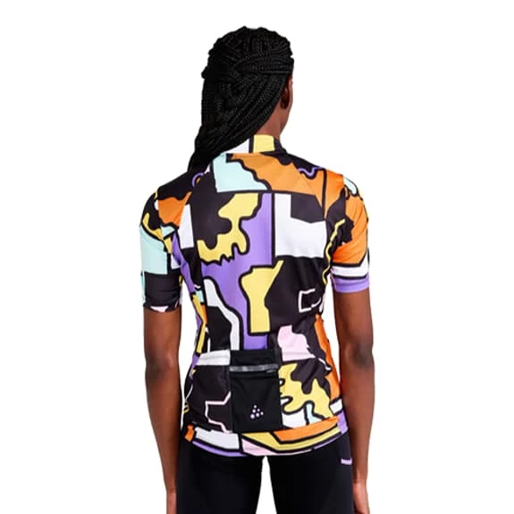 Maillot Craft ADV Bike Offroad Manche Courte Multicolore Femme – Image 3