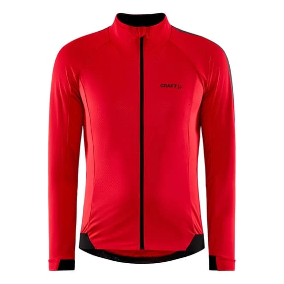Maillot Craft ADV Bike SubZ Manche Longue Rouge