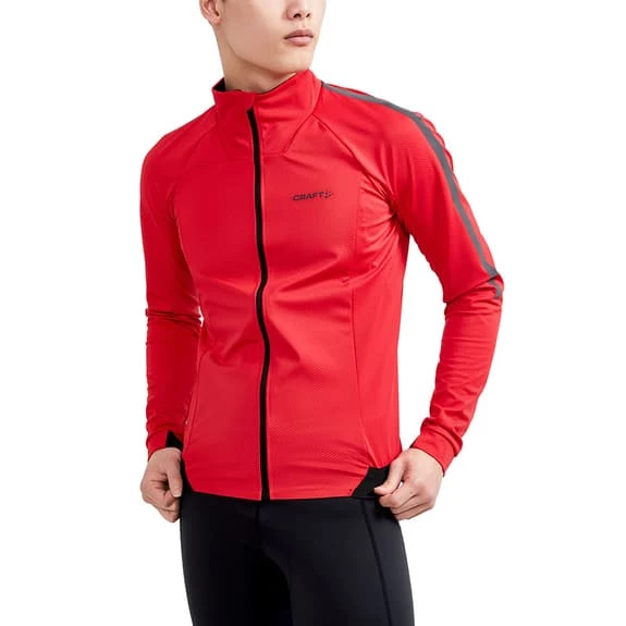 Maillot Craft ADV Bike SubZ Manche Longue Rouge - Image 2