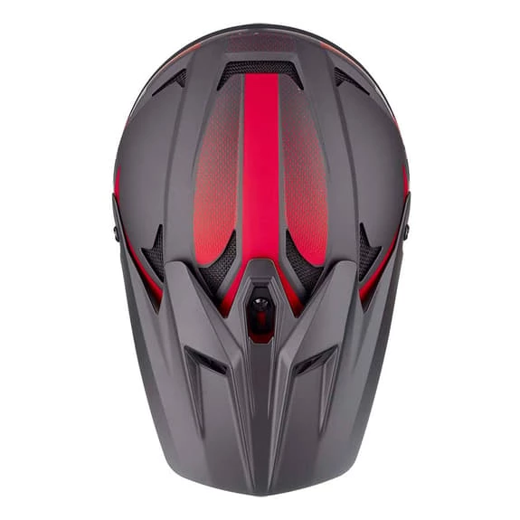 Casque Cairn Bike X Track Mat Noir Rouge - Image 2