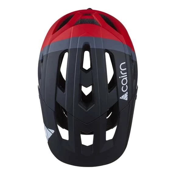 Casque Cairn Bike Dust II Noir Rouge - Image 3