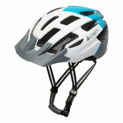 Casque Cairn Bike Prism XTR II Blanc Gris Bleu