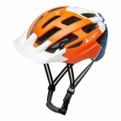 Casque Cairn Bike Prism XTR II Orange Blanc Bleu
