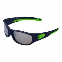 Lunettes Cairn Bike Play Vert Bleu Avec Verres Transparent Enfant