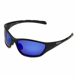 Lunettes Cairn Bike Hero Noir Avec Verres Bleu Foncé