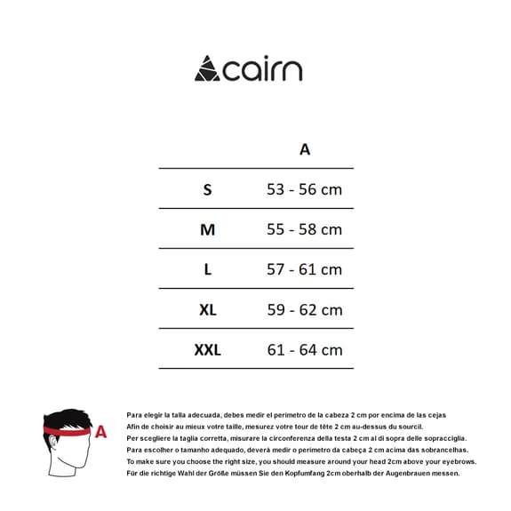 Casque Cairn Bike Prism II Gris - Image 4
