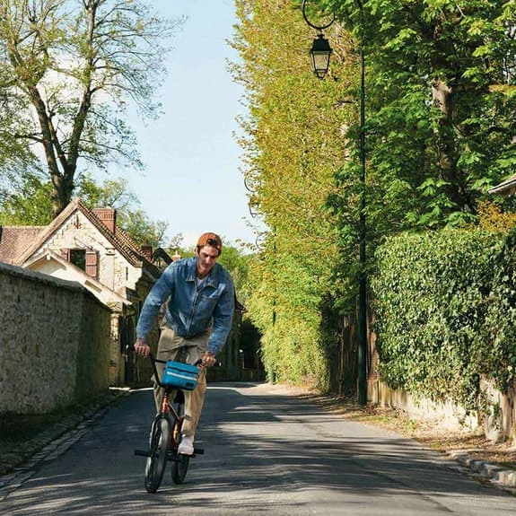 Sacoche De Guidon Eastpak Aman Bike Bleu Clair Gris Réfléchissant - Image 6