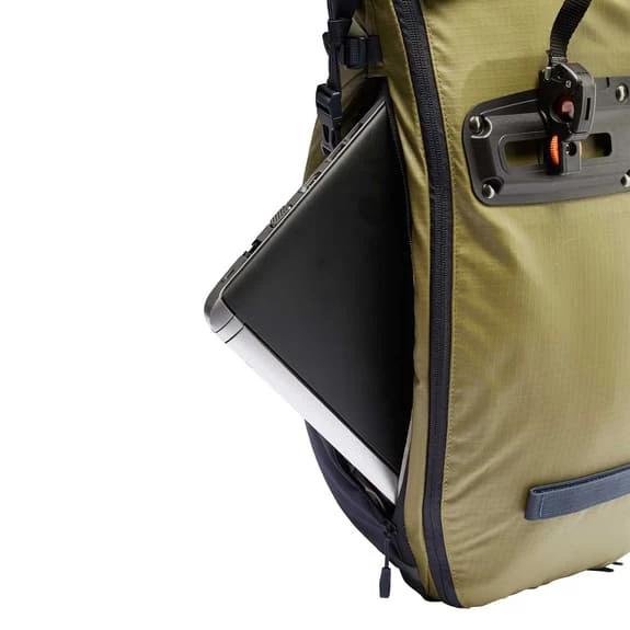 Sacoche Vaude CityGo Bike 23L Vert Bambou Bleu - Image 6