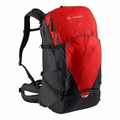 Sac à Dos Vaude Bike Alpin Pro + 28L Noir Rouge