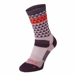 Chaussettes Vaude Bike Mid Violet Clair Lilas